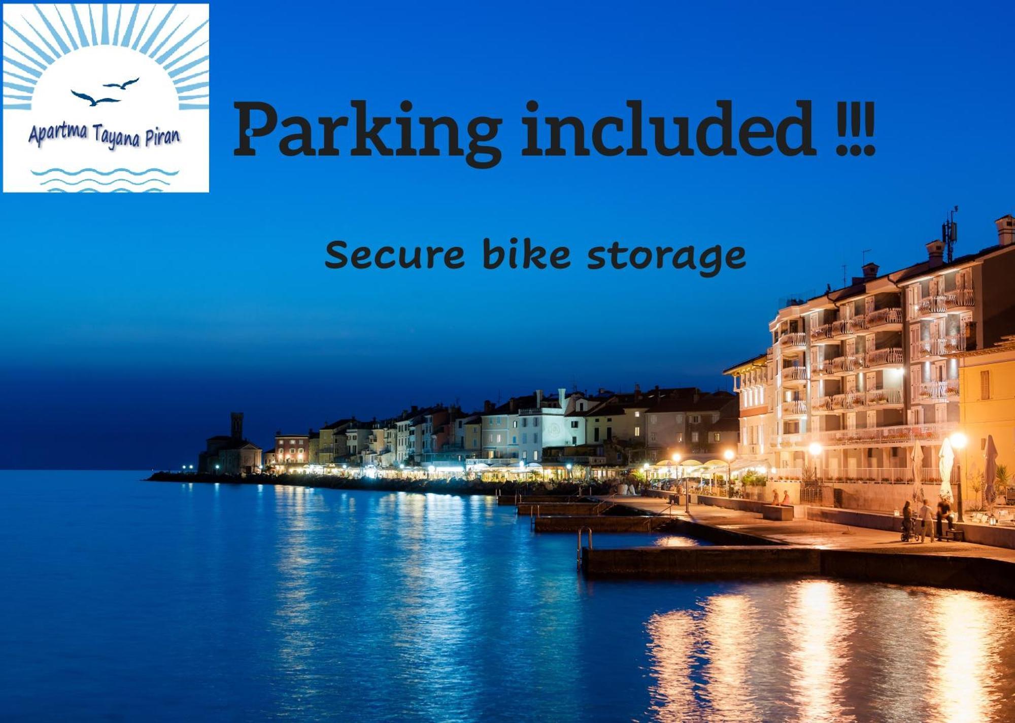 Apartma Tayana Piran - Parking Included !!! ภายนอก รูปภาพ